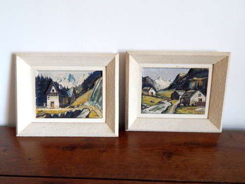 Anciens tableaux bois - 2, en